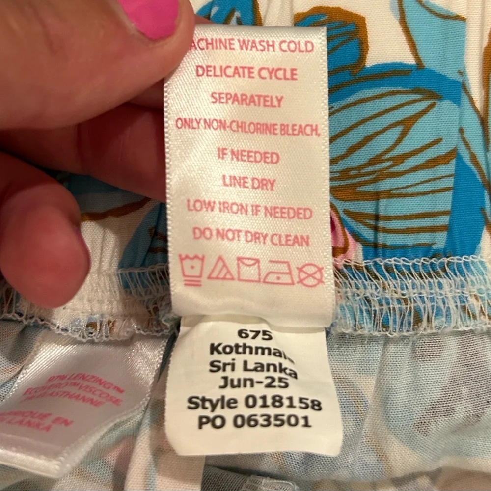 LILLY PULITZER - Bal Harbour Stretch Pant Breezy Aqua NWT